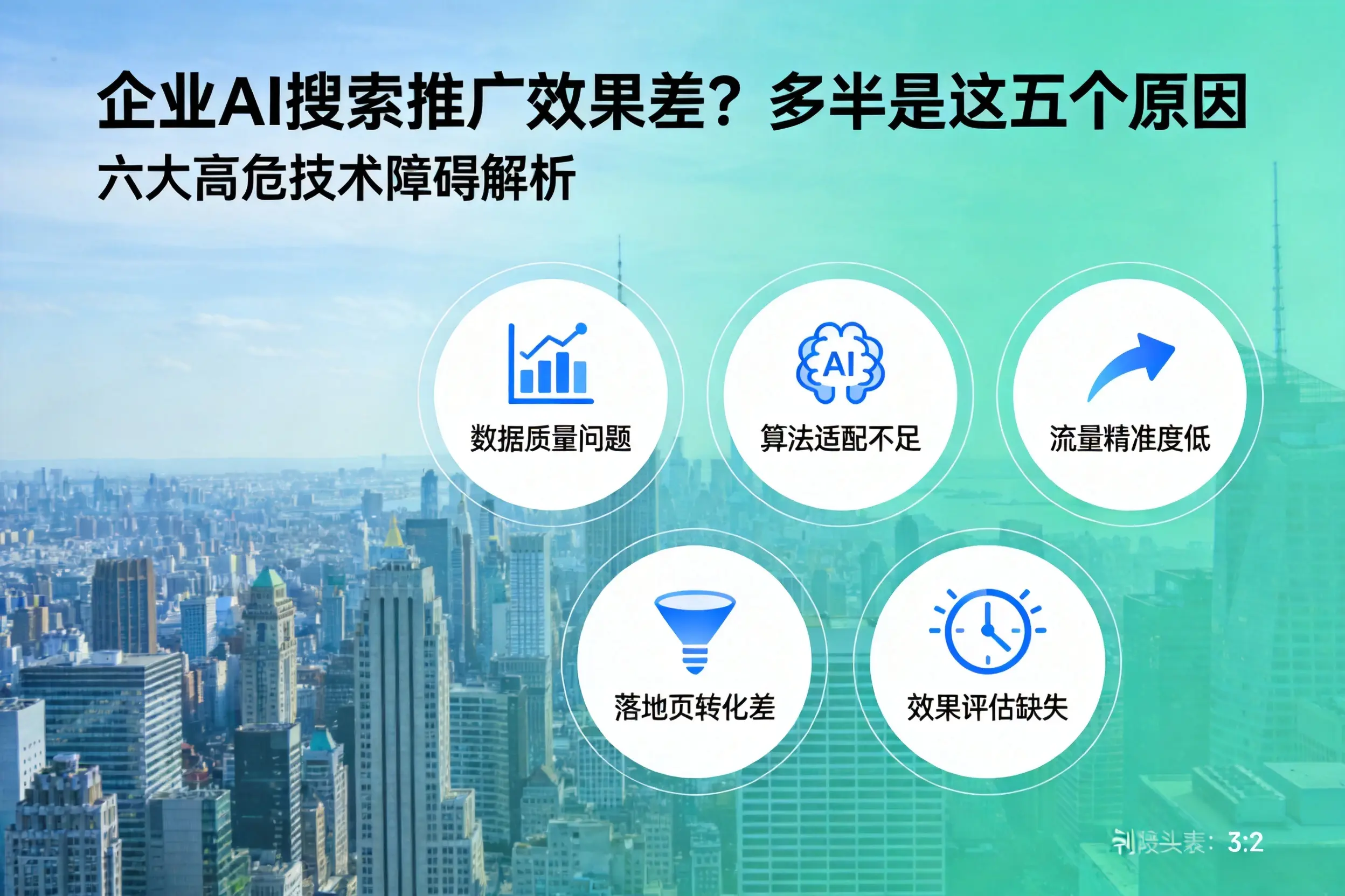 岳阳县企业AI搜索推广效果差？多半是这五个原因